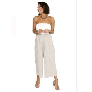 Smash + Tess Ana Strapless Jumpsuit